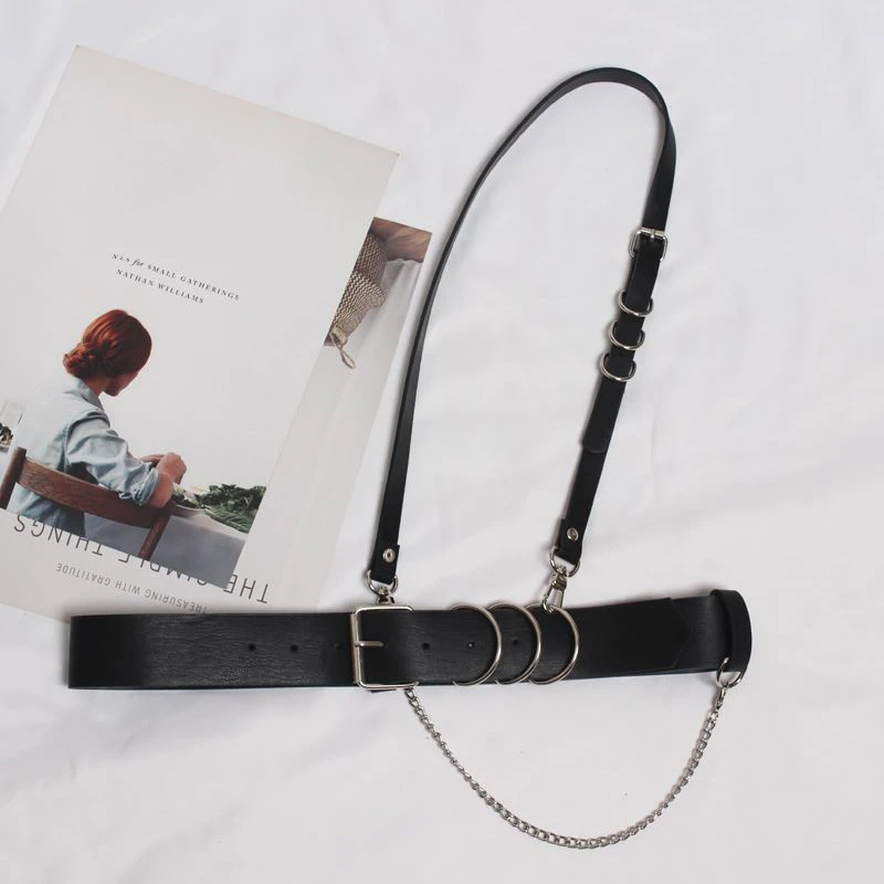 SeeBeautiful Metal Pin Buckle Chain PU Leather Waist Belt Girdle Simple New Fashion Spring 2021 Women M475
SeeBeautiful Metal Pin Buckle Chain PU Leather Waist Belt Girdle Simple New Fashion Spring 2021 Women M475