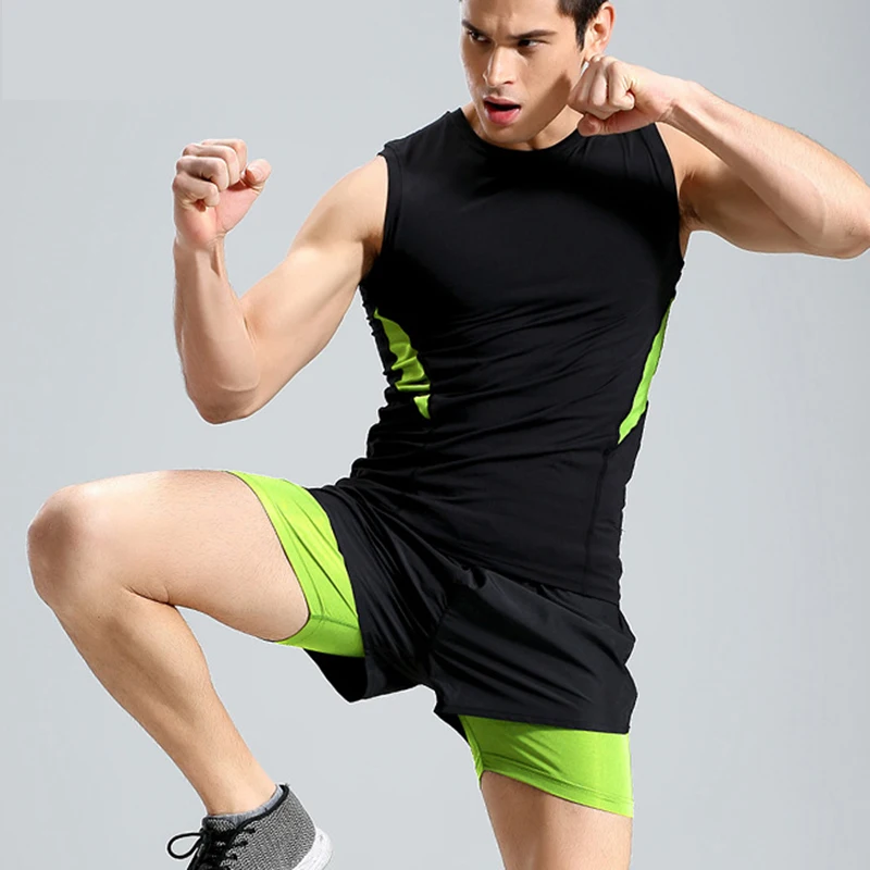 Men's Quick Dry Fitness Vest Sleeveless Sports Compression Tank Tops Breathable for Fitness Workout Cycling Running SM
Men's Quick Dry Fitness Vest Sleeveless Sports Compression Tank Tops Breathable for Fitness Workout Cycling Running SM