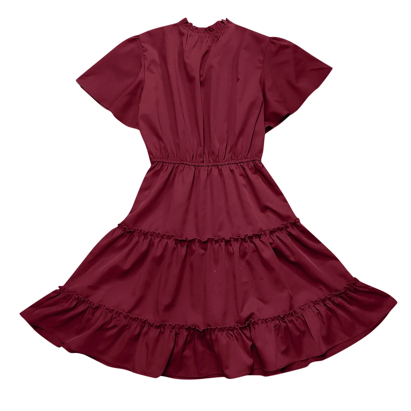 Pleated skirt dress Women's Summer V-neck Fashion Short Sleeve Pleated Skirt Dress vestido de mujer summer dress robe
Pleated skirt dress Women's Summer V-neck Fashion Short Sleeve Pleated Skirt Dress vestido de mujer summer dress robe