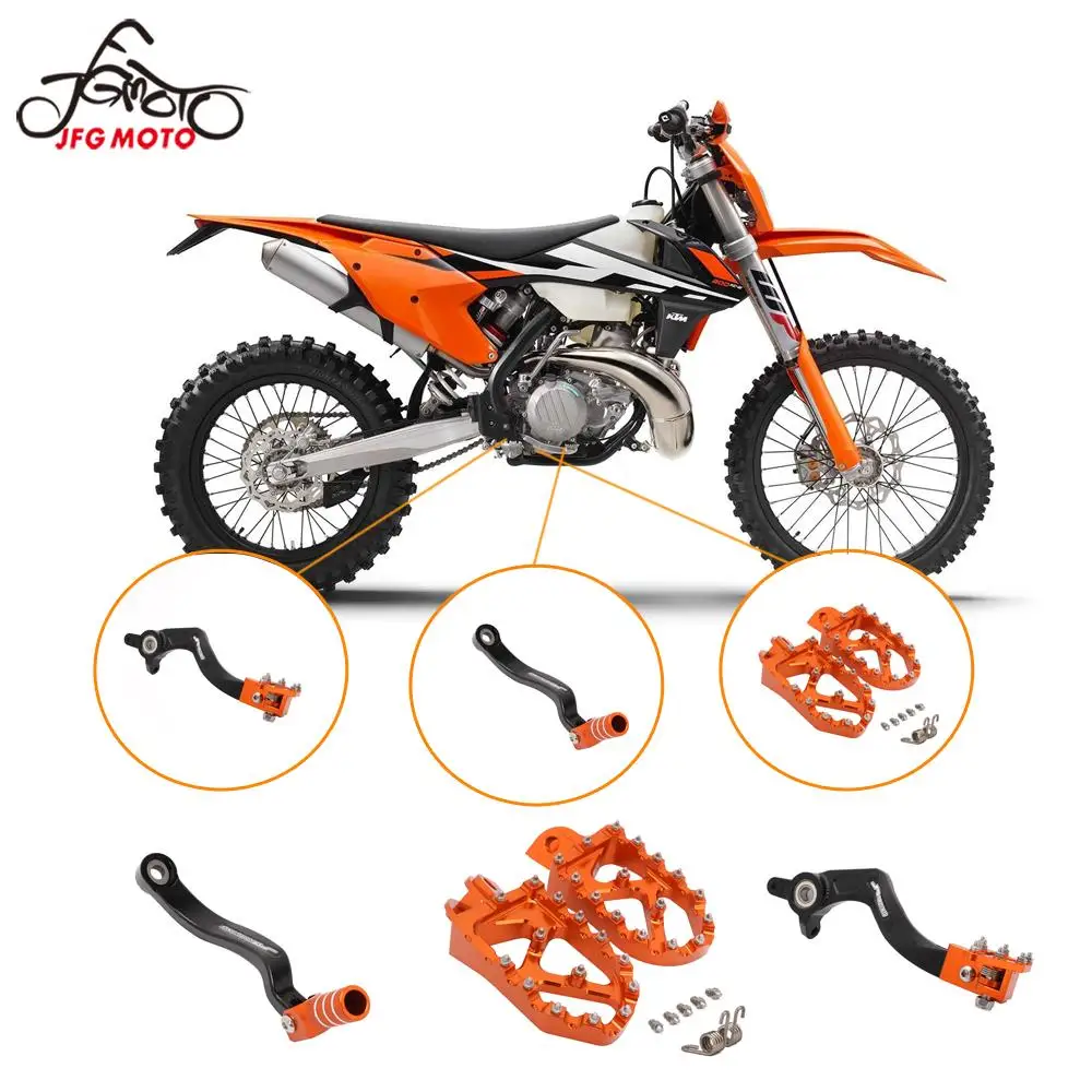 Motorcycle CNC Gear Shift Lever Foot Brake Footrest Set For Ktm SX XC XCW SXF XCF XCFW EXCF EXC 125 150 200 250 350 450 500 530
Motorcycle CNC Gear Shift Lever Foot Brake Footrest Set For Ktm SX XC XCW SXF XCF XCFW EXCF EXC 125 150 200 250 350 450 500 530