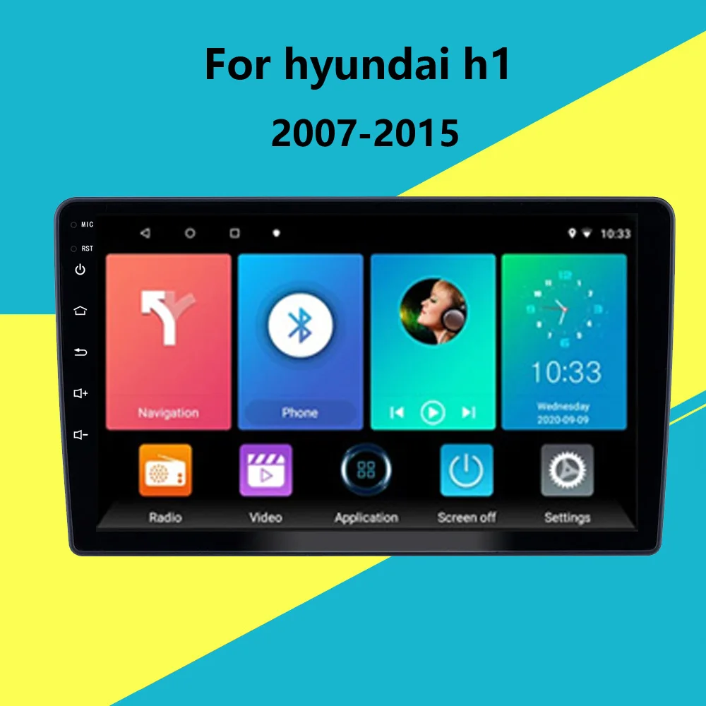 For hyundai h1 2007-2015 2 DIN 9 inch Android 8.1 car multimedia player Support Music AUX WIFI GPS Navigation
For hyundai h1 2007-2015 2 DIN 9 inch Android 8.1 car multimedia player Support Music AUX WIFI GPS Navigation