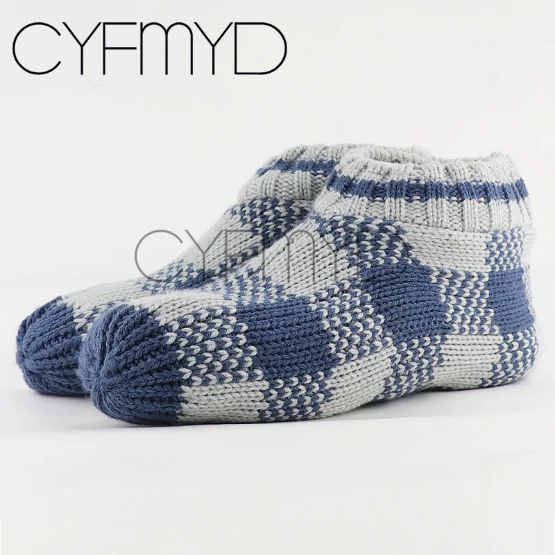 Women Slippers for Home Crochet Gingham Warm Plush Slippers Non-slip Soft Winter Slippers Sock Unisex Slippers with Fur
Women Slippers for Home Crochet Gingham Warm Plush Slippers Non-slip Soft Winter Slippers Sock Unisex Slippers with Fur