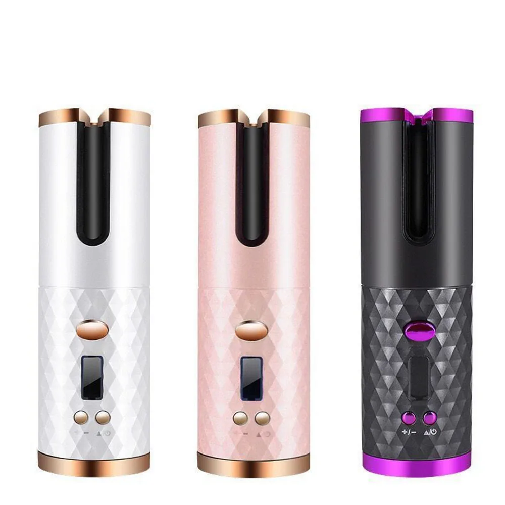Automatic Hair Curler Iron Hairdressing Curling Device And Tools Treatments Cordless USB Rechargeable LCD Display Ceramic Safet
Automatic Hair Curler Iron Hairdressing Curling Device And Tools Treatments Cordless USB Rechargeable LCD Display Ceramic Safet