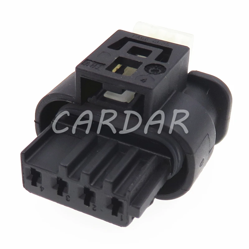 

1 Set 4 Pin 805-122-541 Car Female Socket Auto Exhaust Pipe Electronic Valve Dedicated Wiring Connector with Pins Rubber Seals