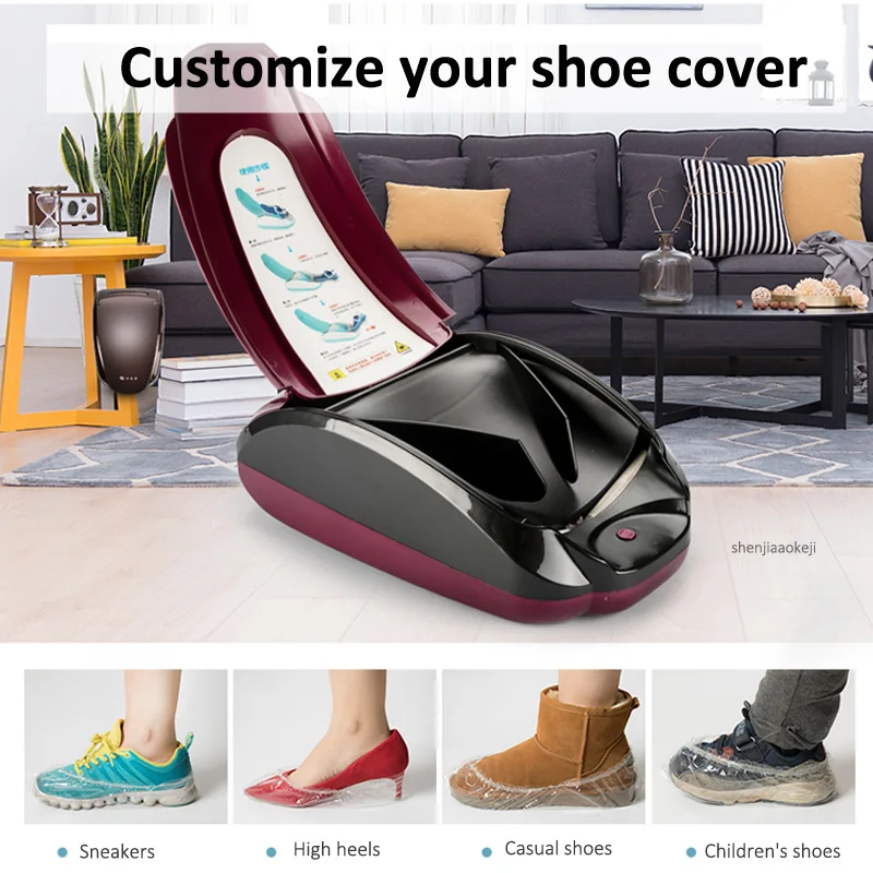 220 В Автоматическая умная машина для производства плёнки для обуви, домашняя одноразовая машина для покрытия обуви с функцией памяти, 200 шт. ...
220 В Автоматическая умная машина для производства плёнки для обуви, домашняя одноразовая машина для покрытия обуви с функцией памяти, 200 шт. ...