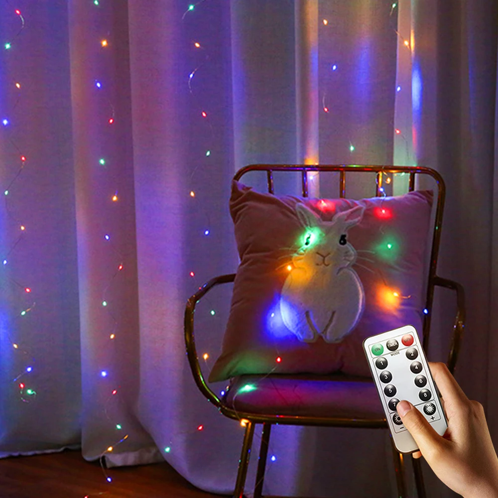 Led String Lights USB 1.5*2M 210LED /3*2.8M 280LED Outdoor Waterproof Christmas Festival Wedding Garland Deco With Controller
Led String Lights USB 1.5*2M 210LED /3*2.8M 280LED Outdoor Waterproof Christmas Festival Wedding Garland Deco With Controller