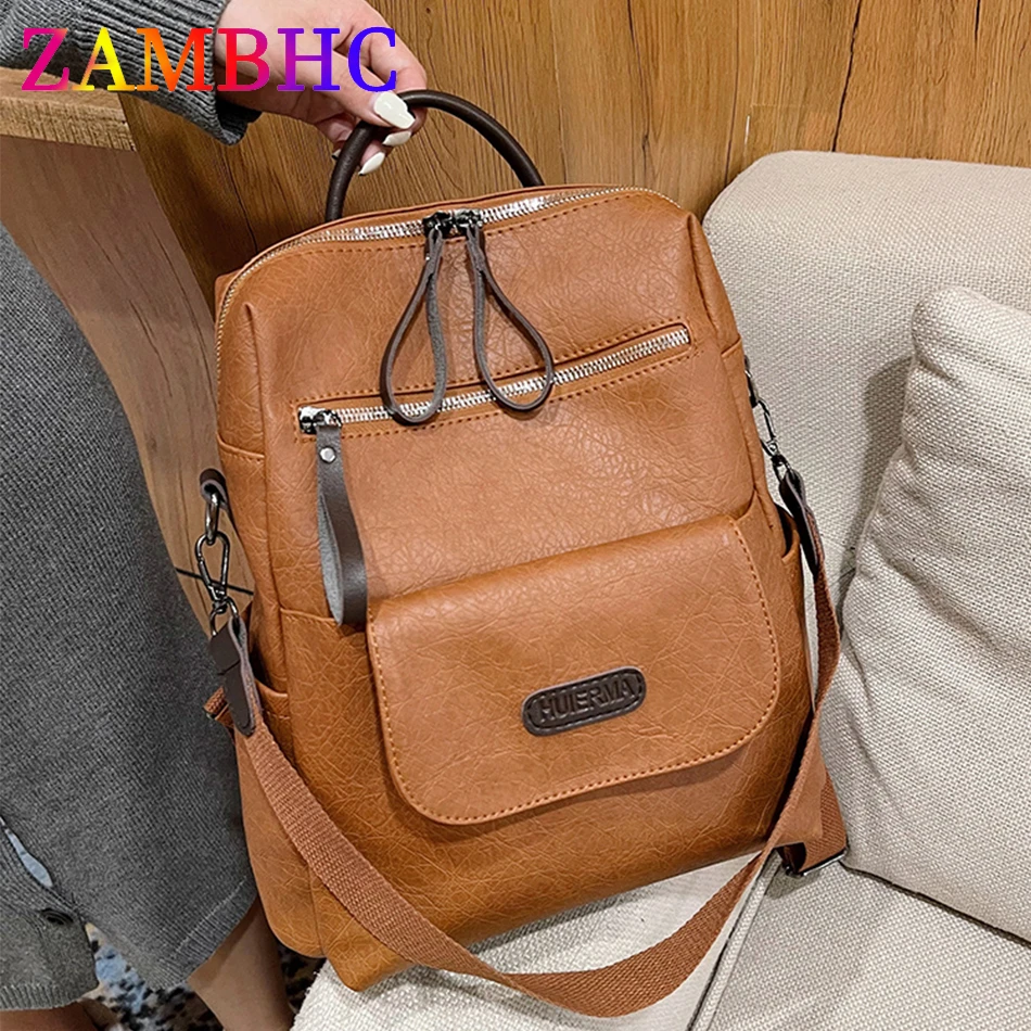 3 In 1 Women's Backpack Waterproof Pu Leather Bolso Mujer Vintage Girl Shoulder Bags Women Bolsa Back Bag Brand Travel Sac A Dos
3 In 1 Women's Backpack Waterproof Pu Leather Bolso Mujer Vintage Girl Shoulder Bags Women Bolsa Back Bag Brand Travel Sac A Dos