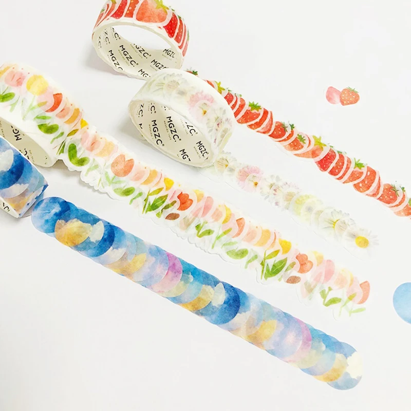 1 Roll (100pcs stickers) Strawberry Flower Starry Sky Journal Decorative Stickers
1 Roll (100pcs stickers) Strawberry Flower Starry Sky Journal Decorative Stickers
