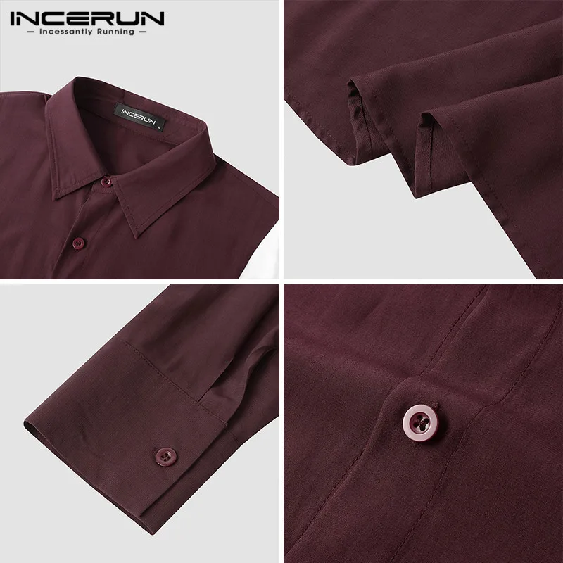 INCERUN 2021 Men Brand Shirt Patchwork Turn Down Collar Casual Streetwear Blouse Long Sleeve Fashion Leisure Button Camisa S-5XL
INCERUN 2021 Men Brand Shirt Patchwork Turn Down Collar Casual Streetwear Blouse Long Sleeve Fashion Leisure Button Camisa S-5XL