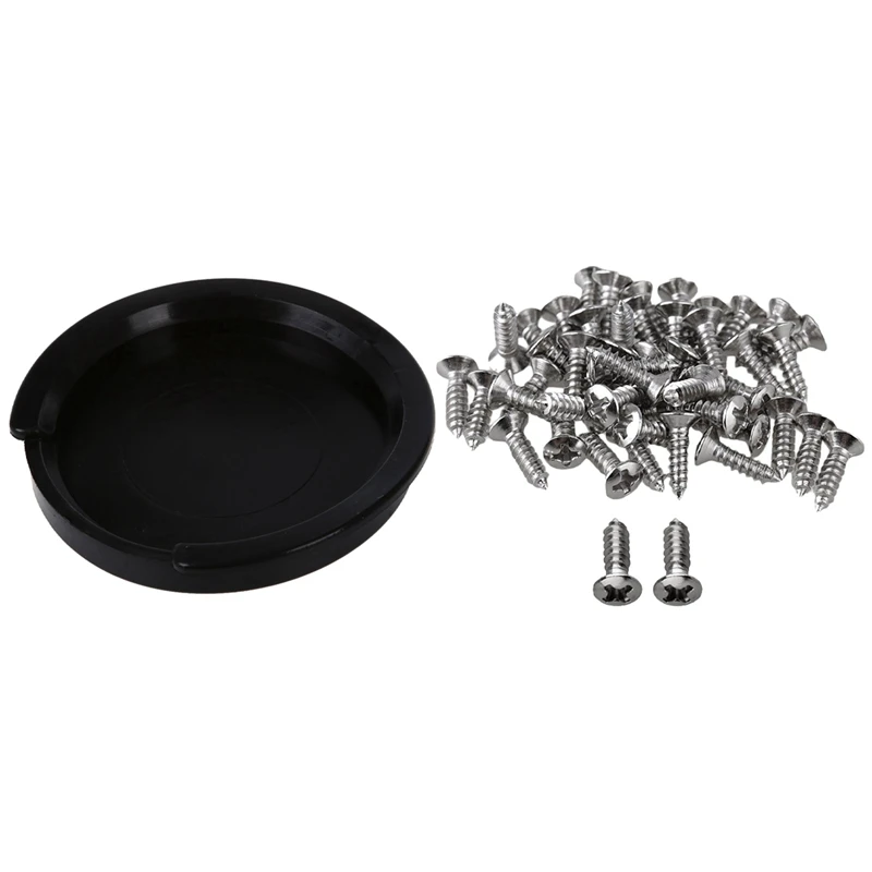 1 Pcs Sound Hole Cover Block Plug Screeching Halt For 38 Inch/39 Inch & 50 Pcs Guitar Bass Screws Parts Silver
1 Pcs Sound Hole Cover Block Plug Screeching Halt For 38 Inch/39 Inch & 50 Pcs Guitar Bass Screws Parts Silver