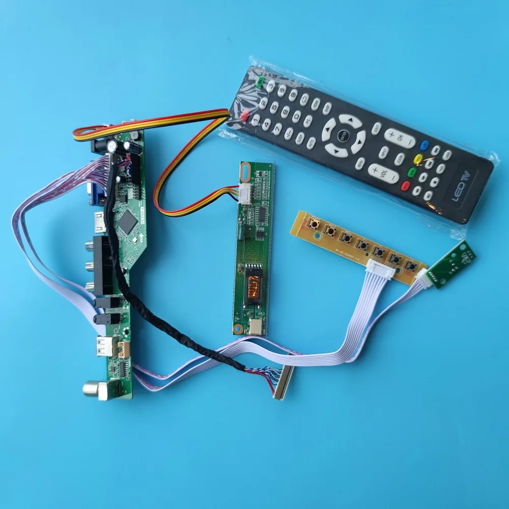 Kit for CLAA154WA01/CLAA154WA03/CLAA154WA05 30Pin 1CCFL 1280*800 Controller board LCD LVDS screen VGA+USB HDMI-compatible
Kit for CLAA154WA01/CLAA154WA03/CLAA154WA05 30Pin 1CCFL 1280*800 Controller board LCD LVDS screen VGA+USB HDMI-compatible