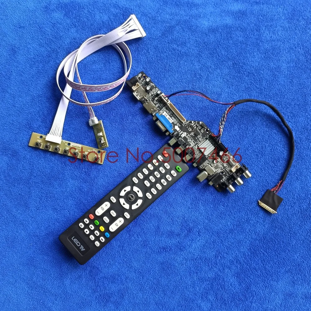 Fit LTN156AT14-F01 LTN156AT26-N01 LTN156AT36-D01 AV VGA USB DVB 1366*768 screen LVDS TV digital 40 pin LCD drive board Kit 
Fit LTN156AT14-F01 LTN156AT26-N01 LTN156AT36-D01 AV VGA USB DVB 1366*768 screen LVDS TV digital 40 pin LCD drive board Kit
