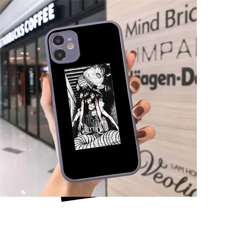 Japanese horror comic Phone Cases Matte Transparent for iPhone 7 8 11 12 s mini pro X XS XR MAX Plus cover funda shell
Japanese horror comic Phone Cases Matte Transparent for iPhone 7 8 11 12 s mini pro X XS XR MAX Plus cover funda shell