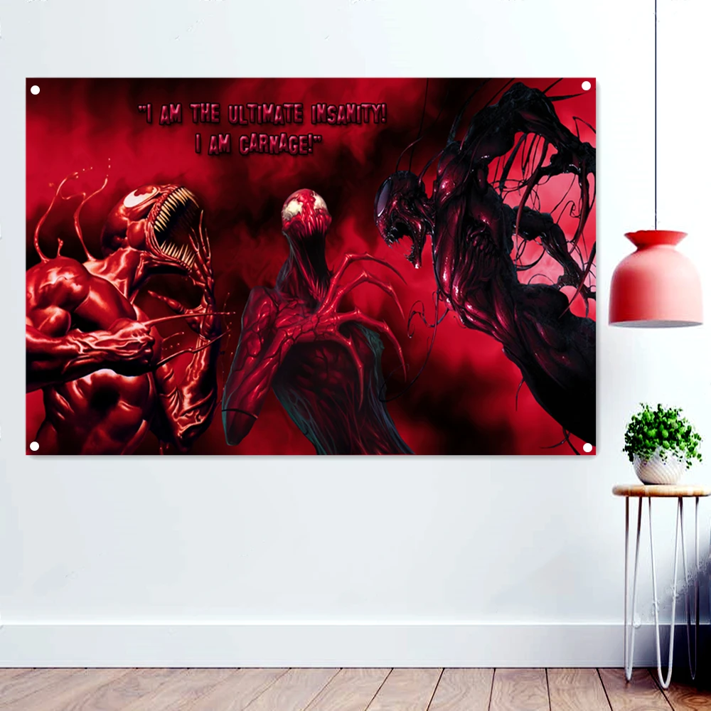 I AM THE ULTIMATE INSANITU! I AM CARNAGE! Death Metal Artist Poster Vintage Rock Band Music Banners Tattoos Art Flags Wall Decor
I AM THE ULTIMATE INSANITU! I AM CARNAGE! Death Metal Artist Poster Vintage Rock Band Music Banners Tattoos Art Flags Wall Decor