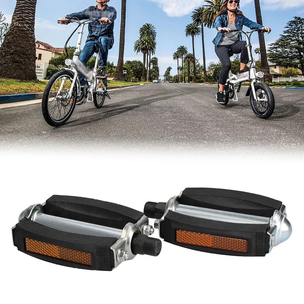 1pair Bicycle Pedals Bike Retro Classic Pedals Flat Platform Pedal With Reflectors Aluminum Alloy Mountain Bike Pedals
1pair Bicycle Pedals Bike Retro Classic Pedals Flat Platform Pedal With Reflectors Aluminum Alloy Mountain Bike Pedals
