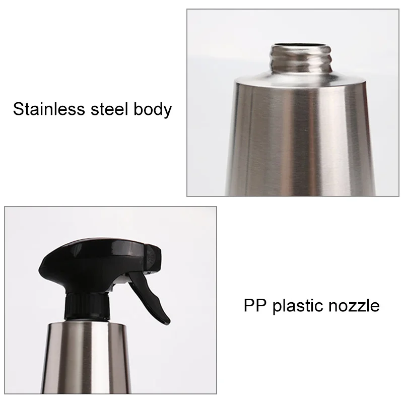 1 Pcs Kitchen Tool Olive Pump Spray Bottle Oil Sprayer Oiler Pot BBQ Barbecue Cooking Tool Can Pot Cookware Stainless Steel
1 Pcs Kitchen Tool Olive Pump Spray Bottle Oil Sprayer Oiler Pot BBQ Barbecue Cooking Tool Can Pot Cookware Stainless Steel