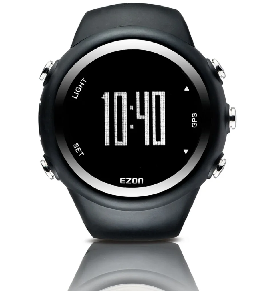Ezon T031 GPS синхронизации цифровые часы Открытый Спорт Многофункциональный Часы