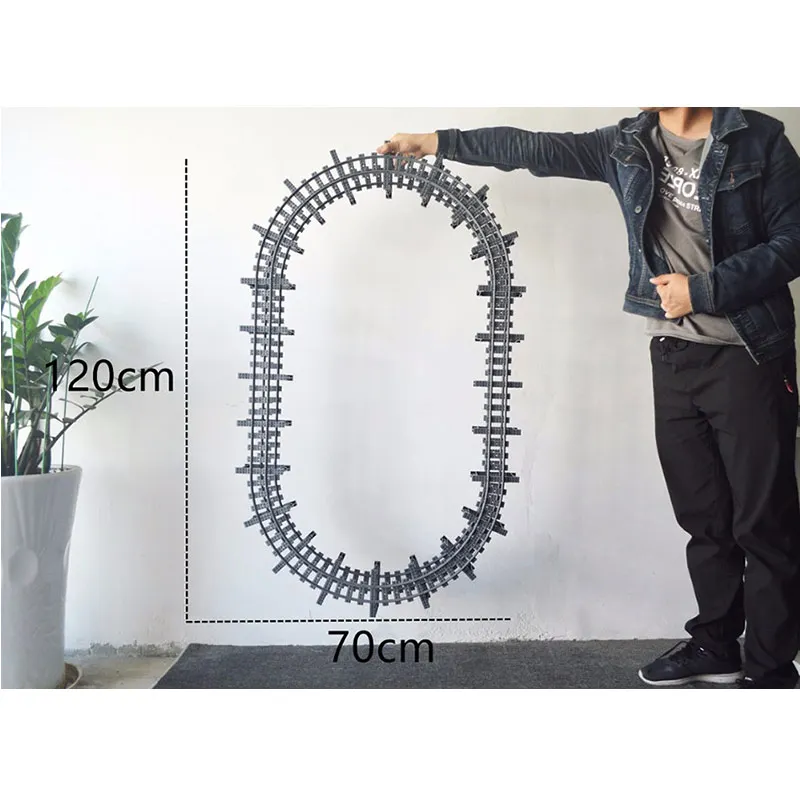 City Train Flexible Tracks trein Uphill track Rail Straight & Curved Rails Sets Compatible with Leduo Building Block Brick Model
City Train Flexible Tracks trein Uphill track Rail Straight & Curved Rails Sets Compatible with Leduo Building Block Brick Model