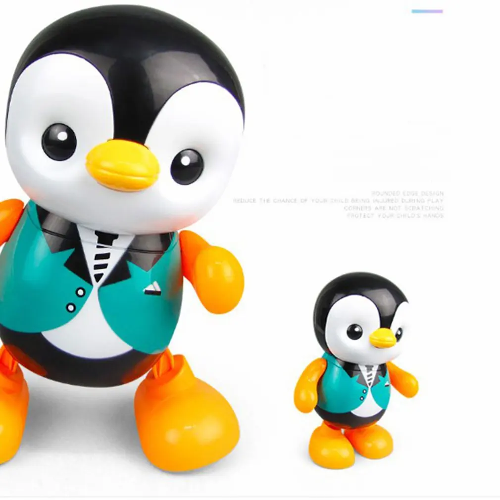 Colorful Dance Penguin Shape Electric Home Kids Gift LED Light Musical Plastic Portable Cute Singing Toys
Colorful Dance Penguin Shape Electric Home Kids Gift LED Light Musical Plastic Portable Cute Singing Toys