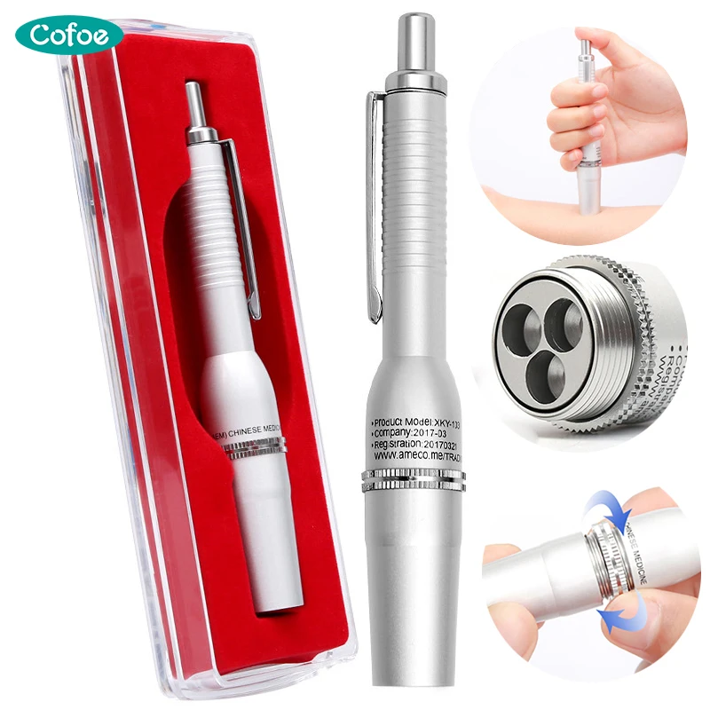 Cofoe Steel 3-Pin Lancet Disposable Lancing Device Bleeding Painless for Diabetic Monitor Cupping Lancing Device (No lancets)
Cofoe Steel 3-Pin Lancet Disposable Lancing Device Bleeding Painless for Diabetic Monitor Cupping Lancing Device (No lancets)