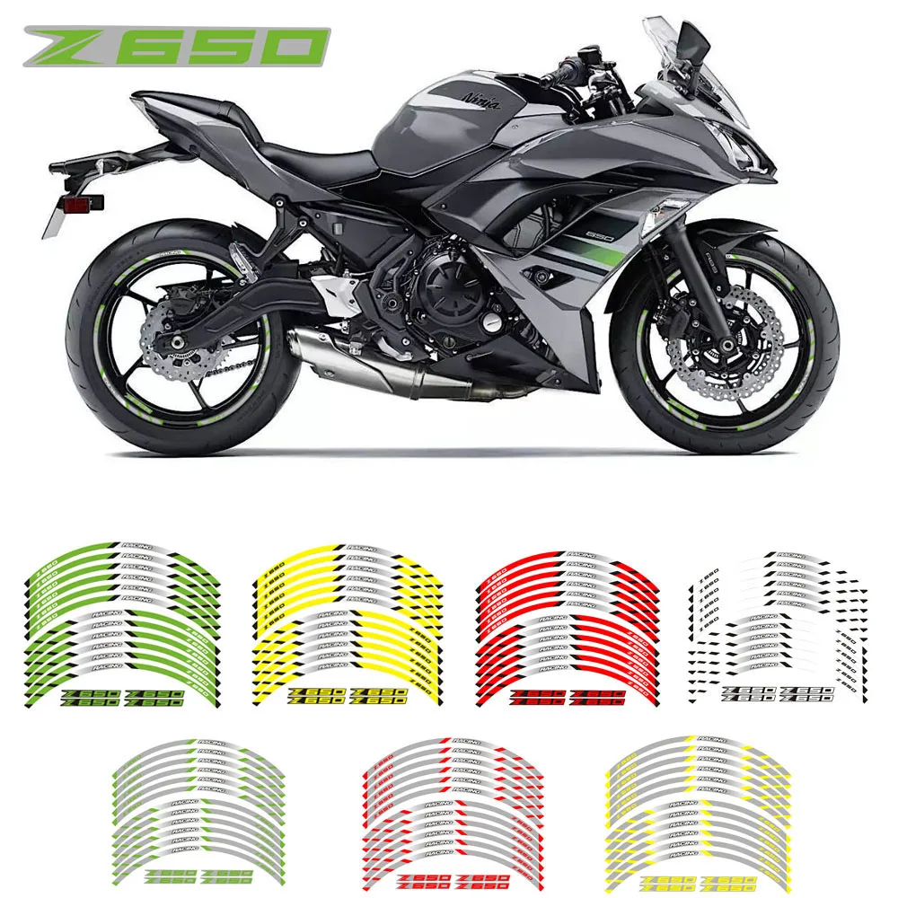 Hot Sell Racing 12 Strips Motorcycle Wheel Outer Tire Rim Decoration Adhesive Reflective Rim Stickers For KAWASAKI Z650 z650
Hot Sell Racing 12 Strips Motorcycle Wheel Outer Tire Rim Decoration Adhesive Reflective Rim Stickers For KAWASAKI Z650 z650