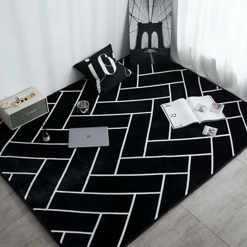 Modern Fashion Super Soft Velvet Thicken Carpet Pad Bedside Blanket Doormat Outdoor Prayer Parlor Home Floor Mat Anti-slip Rugs
Modern Fashion Super Soft Velvet Thicken Carpet Pad Bedside Blanket Doormat Outdoor Prayer Parlor Home Floor Mat Anti-slip Rugs