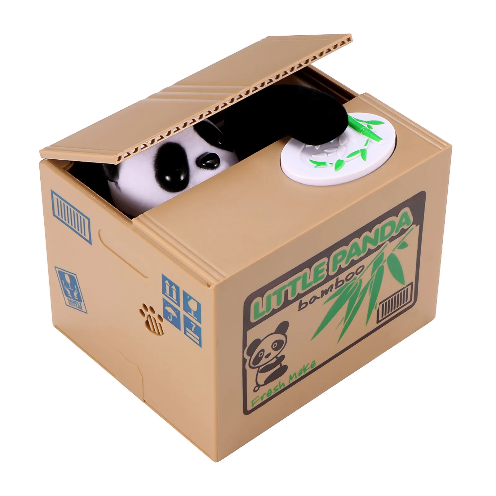 Cat Panda Stealing Coin Money Boxes Automatic Coin Piggy Bank Money Saving Box Coins Storage Box Children Kids Birthday Gifts
Cat Panda Stealing Coin Money Boxes Automatic Coin Piggy Bank Money Saving Box Coins Storage Box Children Kids Birthday Gifts