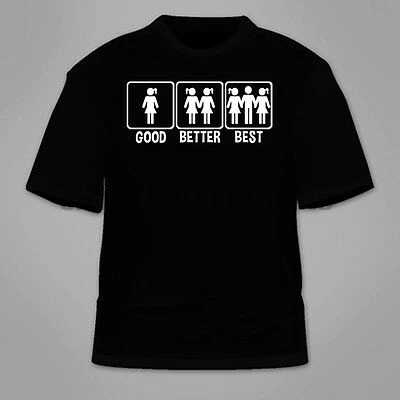 Хорошая лучшая футболка с тройником. Забавная секс тематическая Nerdy Awesome Tees Billie