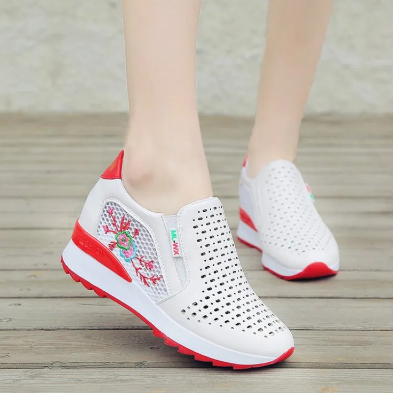 maogu 2021 High Platform Sneakers Breathable Women Shoes Slip On Woman Shoes Casual Height Increasing Wedge Sneakers Women
maogu 2021 High Platform Sneakers Breathable Women Shoes Slip On Woman Shoes Casual Height Increasing Wedge Sneakers Women
