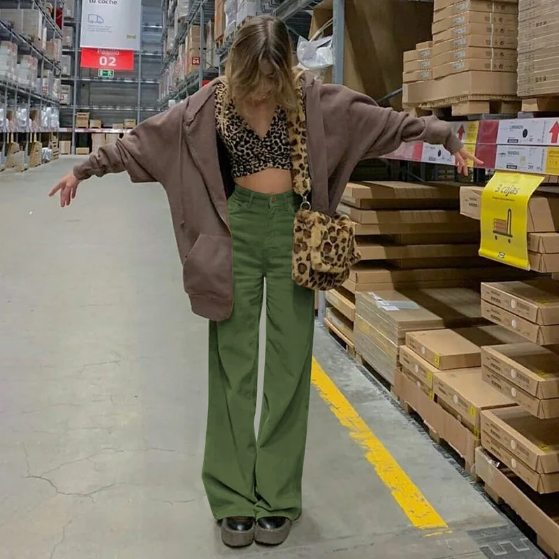 Y2K Retro Super Light Core Velvet Slacks Women Fashion Casual Brown Wide Leg Pants Street Style Comfortable Jeans Pants Outfits
Y2K Retro Super Light Core Velvet Slacks Women Fashion Casual Brown Wide Leg Pants Street Style Comfortable Jeans Pants Outfits
