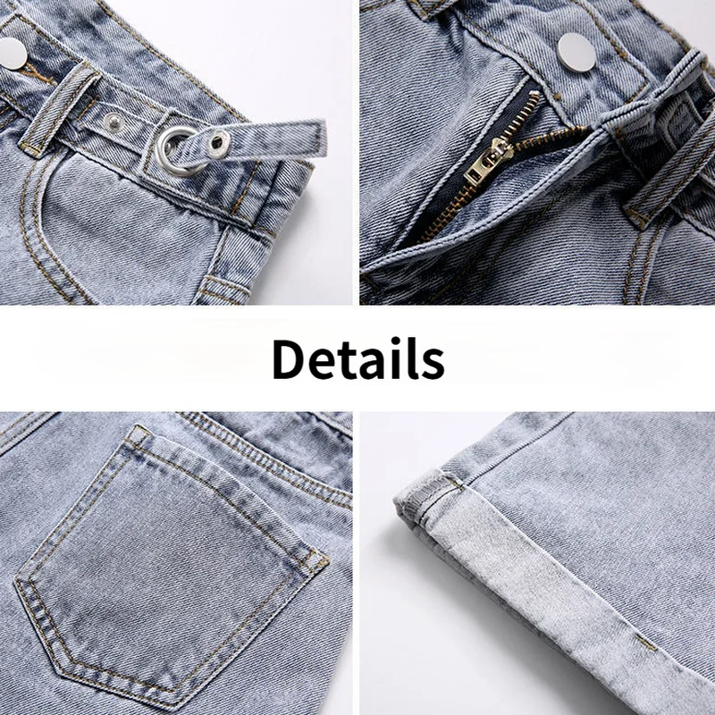 Women Shorts Zipper Fly Denim Trousers Button Elegant Crimping High Waist Solid Korean Style Female All-match Chic Bottom Casual
Women Shorts Zipper Fly Denim Trousers Button Elegant Crimping High Waist Solid Korean Style Female All-match Chic Bottom Casual