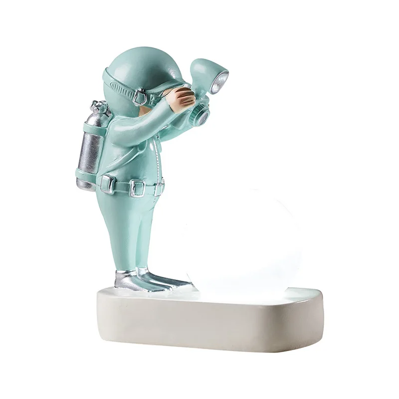 Nordic ins wind children's bedroom decoration diver small night light decoration net red room bedside table decoration jewelry
Nordic ins wind children's bedroom decoration diver small night light decoration net red room bedside table decoration jewelry