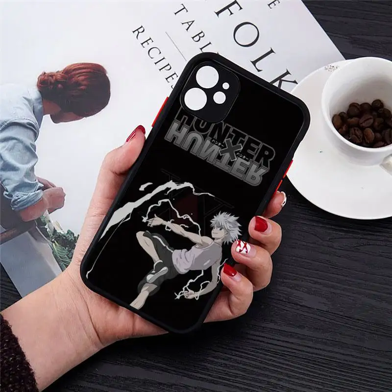 Anime Hunter x Hunters Phone Case black matte transparent For iPhone 7 8 x xs xr 11 12 pro plus mini max Clear Funda
Anime Hunter x Hunters Phone Case black matte transparent For iPhone 7 8 x xs xr 11 12 pro plus mini max Clear Funda