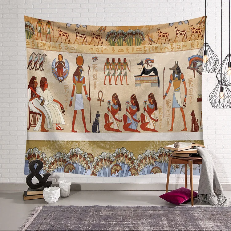Modern Tapestries Home Decoration Wall Blankets Beach Towels Ancient Egypt Series Background Cloth Digital Printing Tapestry
Modern Tapestries Home Decoration Wall Blankets Beach Towels Ancient Egypt Series Background Cloth Digital Printing Tapestry