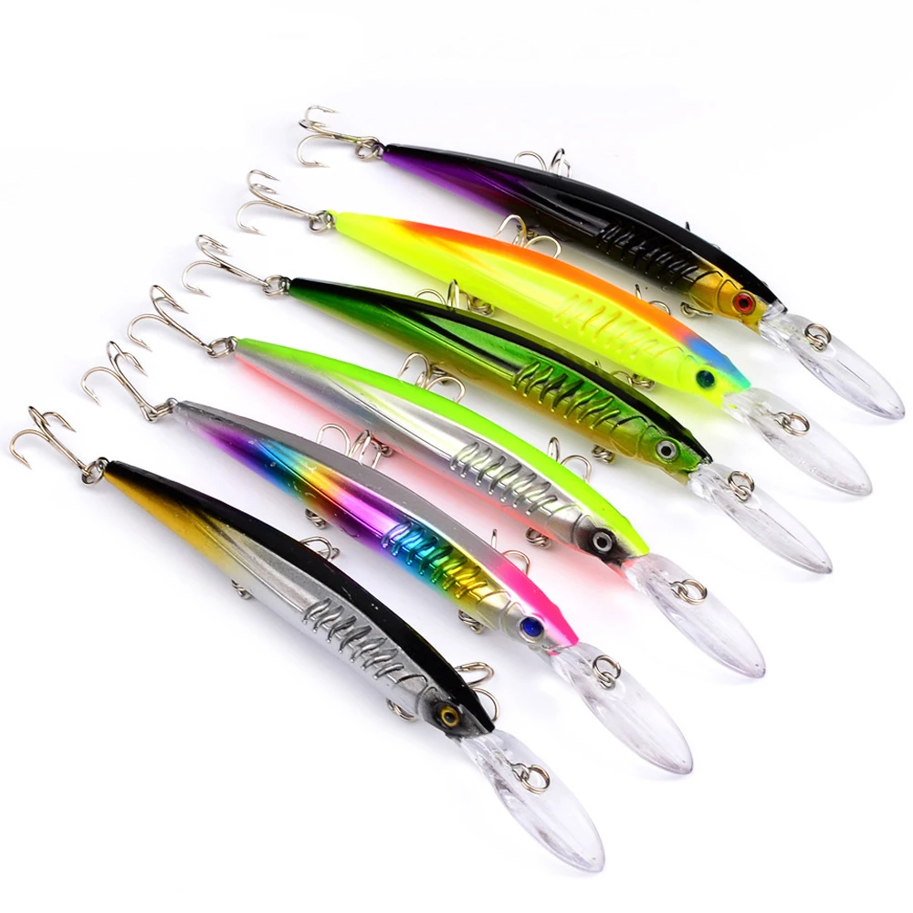 JS0035 Fishing Lure 15.2cm/12.55g Floating Minnow Artificial Plastic Hard Baits For Bass Trolling Crankbaits Tackle Accessory
JS0035 Fishing Lure 15.2cm/12.55g Floating Minnow Artificial Plastic Hard Baits For Bass Trolling Crankbaits Tackle Accessory
