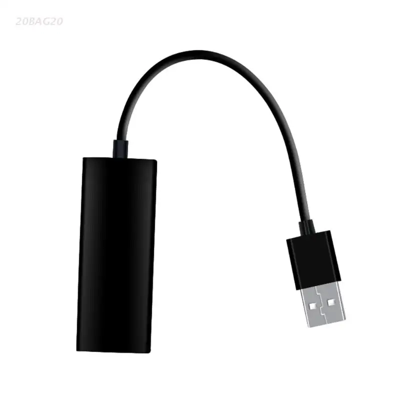 100Mbps USB 2.0 Network Card to Ethernet Lan Connection Adapter RJ45 LAN Wired Adapter Compatible with Switch/Wii/Wii U, Tablets
100Mbps USB 2.0 Network Card to Ethernet Lan Connection Adapter RJ45 LAN Wired Adapter Compatible with Switch/Wii/Wii U, Tablets