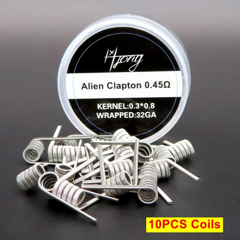 Проволочные сплавленные катушки MTL Clapton Alien готовые термопроволочные резисторы A1
