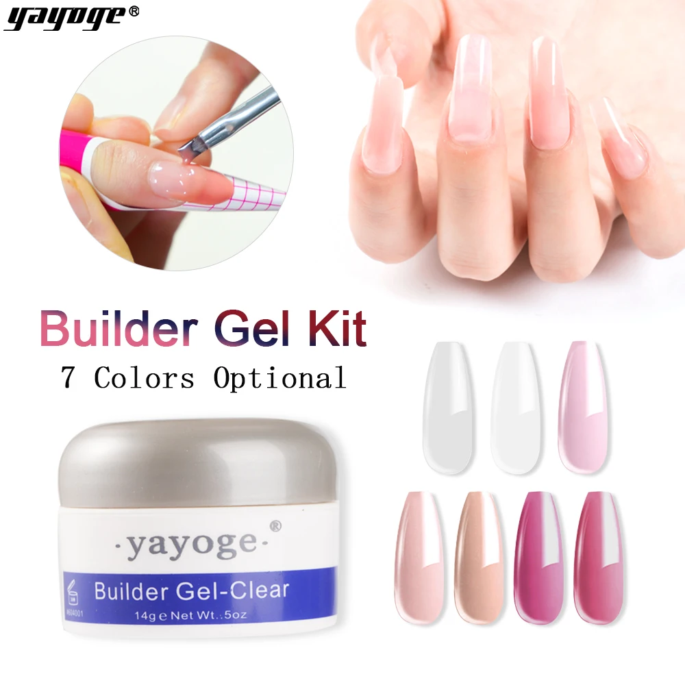 YAYOGE New Products Builder Gel For Nail Extension LED UV Poly Nail Gel Polish Acrylic Gel Tip EnhanCement Nail Art
YAYOGE New Products Builder Gel For Nail Extension LED UV Poly Nail Gel Polish Acrylic Gel Tip EnhanCement Nail Art