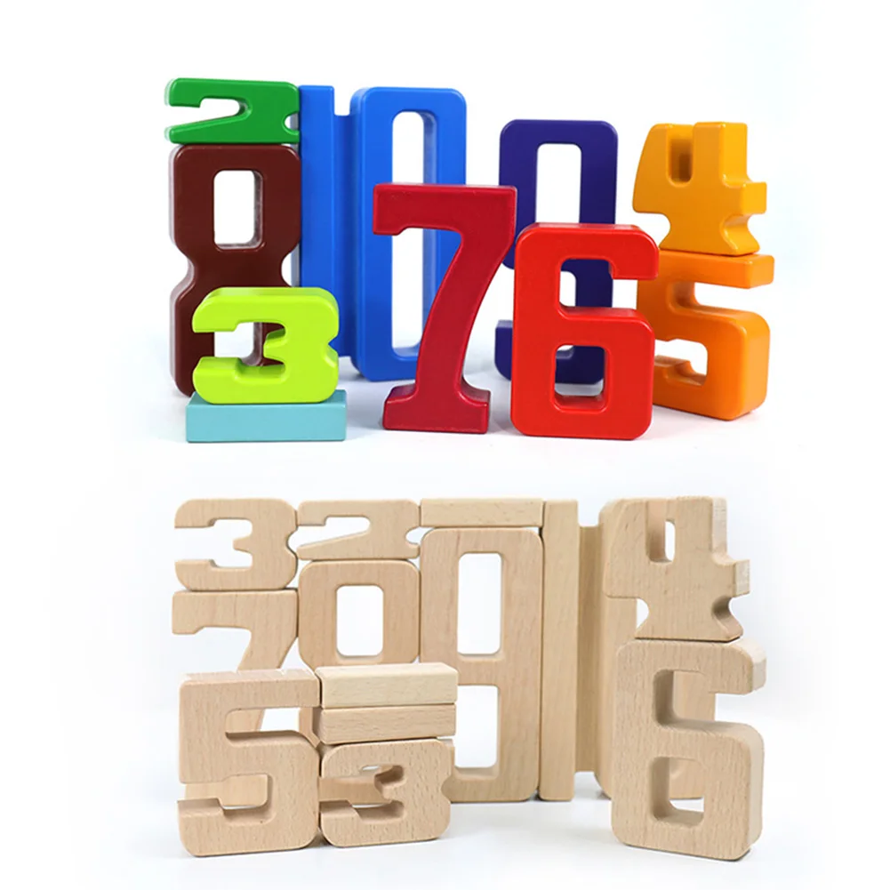 Number Building Blocks Set Baby Balance Block Montessori Early Learning Educational Puzzle Toys for Kindergarten
Number Building Blocks Set Baby Balance Block Montessori Early Learning Educational Puzzle Toys for Kindergarten