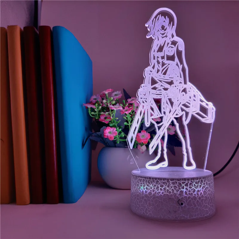 Светильник с сенсорным датчиком, 3D светодиодный ночсветильник, атака на титанов, аниме настольная лампа, микрокожа, управление через прилож...
Светильник с сенсорным датчиком, 3D светодиодный ночсветильник, атака на титанов, аниме настольная лампа, микрокожа, управление через прилож...