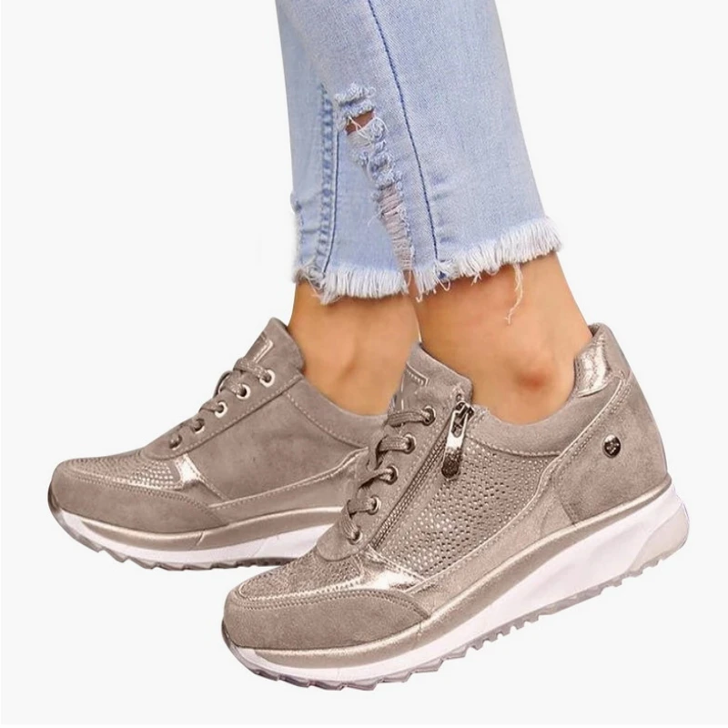 Plus size casual platform shoes women sneakers breathable lace-up sneakers women shoes zipper solid flock zapatillas mujer
Plus size casual platform shoes women sneakers breathable lace-up sneakers women shoes zipper solid flock zapatillas mujer
