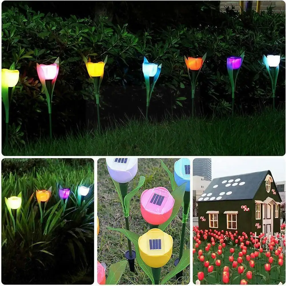 Уличный ландшафтный светильник на солнечной батарее, светодиодный цветочный тюльпан, освесветильник для окон, праздничное садовое украшен...
Уличный ландшафтный светильник на солнечной батарее, светодиодный цветочный тюльпан, освесветильник для окон, праздничное садовое украшен...
