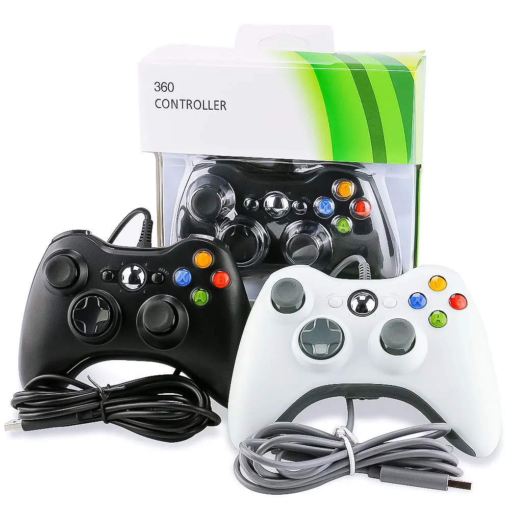 NEW USB Wired Controller for Xbox 360 Joypad Vibration Gamepad Joystick For PC Controller For Windows 7 / 8 / 10
NEW USB Wired Controller for Xbox 360 Joypad Vibration Gamepad Joystick For PC Controller For Windows 7 / 8 / 10
