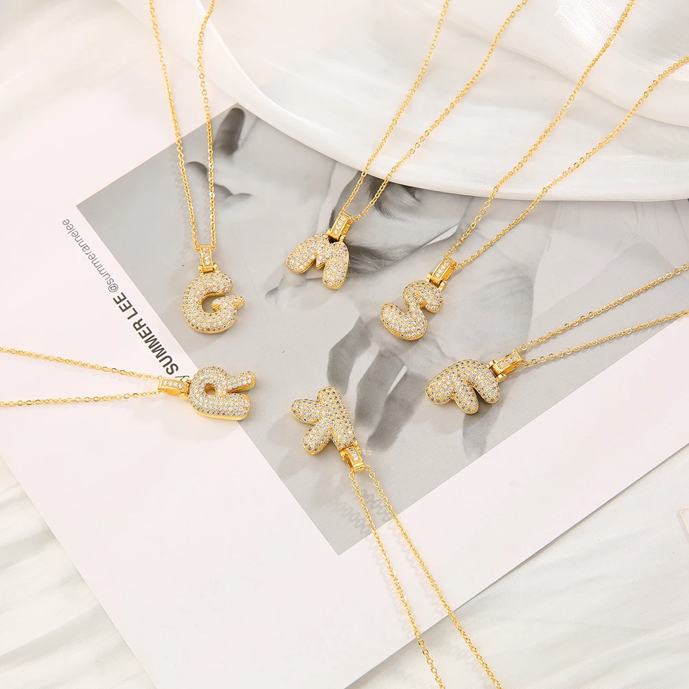 Daihe Hip Hop Gold Plated Letters Pendant Necklace Women Lucky Adjustable Micro Inlay Zircon Copper Necklace Female Gift Jewelry
Daihe Hip Hop Gold Plated Letters Pendant Necklace Women Lucky Adjustable Micro Inlay Zircon Copper Necklace Female Gift Jewelry
