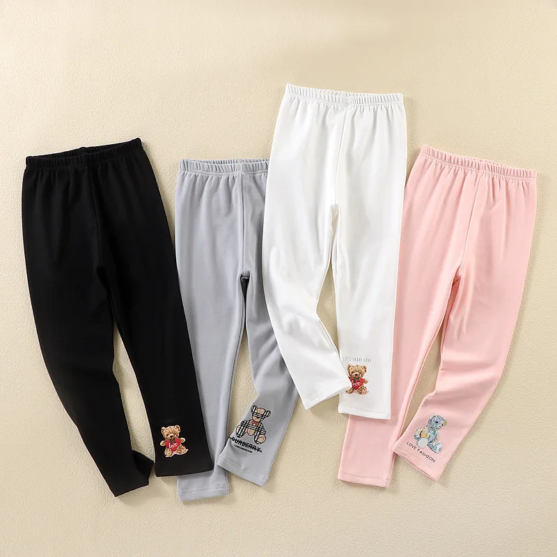 Girls Cotton Leggings Spring Autumn Cute Cartoon Bear Pattern Elastic Pants for Baby Kids Children Trousers
Girls Cotton Leggings Spring Autumn Cute Cartoon Bear Pattern Elastic Pants for Baby Kids Children Trousers