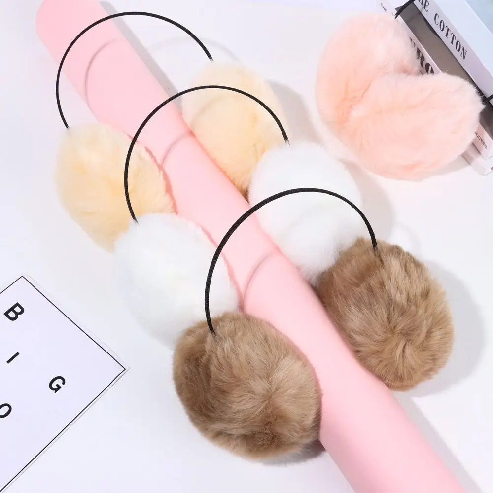 Solid Color Female Ear Protection Ear Warmer Plush Earmuffs Ear Bag Faux Rabbit Fur Warm Earmuffs
Solid Color Female Ear Protection Ear Warmer Plush Earmuffs Ear Bag Faux Rabbit Fur Warm Earmuffs