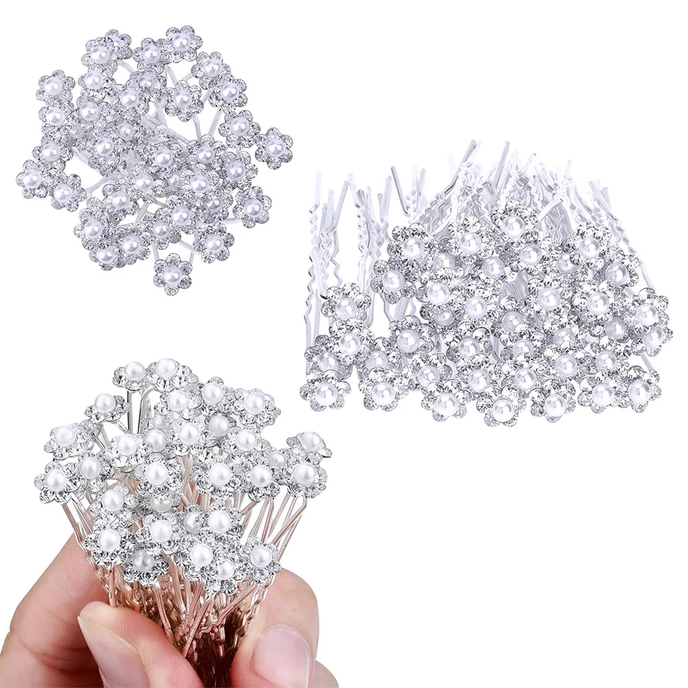 20pcs Bridal headdress pearl hairpin Pearl Flower U Hair Clip Crystal Rhinestone Bride Hair Sticks Pin Hearwear Wedding Jewelry 
20pcs Bridal headdress pearl hairpin Pearl Flower U Hair Clip Crystal Rhinestone Bride Hair Sticks Pin Hearwear Wedding Jewelry