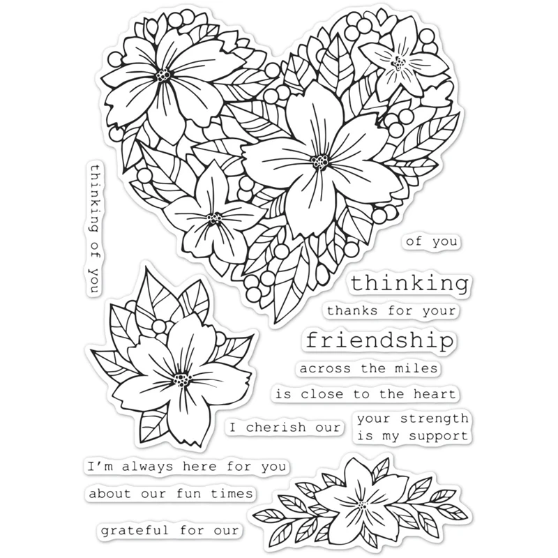 Friendship Heart Transparent Silicone Clear Stamps/Seal for DIY Scrapbooking/Photo Album Decorative Cards Making Paper Crafts
Friendship Heart Transparent Silicone Clear Stamps/Seal for DIY Scrapbooking/Photo Album Decorative Cards Making Paper Crafts