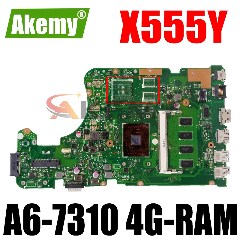 Бесплатная usb плата для Asus X555Y X555YA X555YI X555D X555DG A555D K555Y материнская плата для ноутбука 4G-RAM A6-7310
Бесплатная usb плата для Asus X555Y X555YA X555YI X555D X555DG A555D K555Y материнская плата для ноутбука 4G-RAM A6-7310