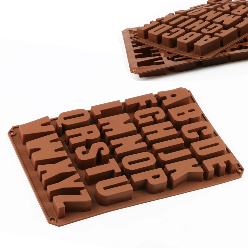 Silicone Cake Mold Food Grade Silicone Letter Non-stick Baking Mold for Jelly Epoxy resin Cake decoration Pudding Chocolate
Silicone Cake Mold Food Grade Silicone Letter Non-stick Baking Mold for Jelly Epoxy resin Cake decoration Pudding Chocolate